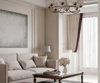 American Style A Living Room-ID:977217919