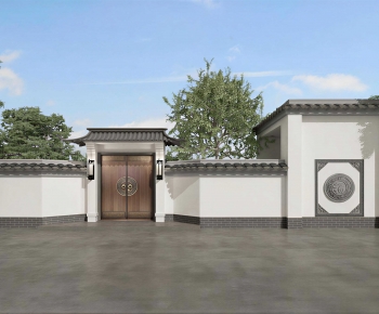 Chinese Style Facade Element-ID:612209085