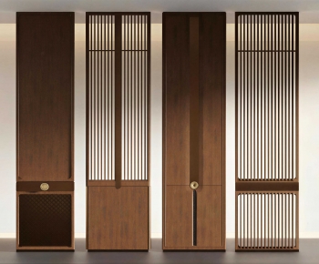 New Chinese Style Wooden Screen Partition-ID:973196987