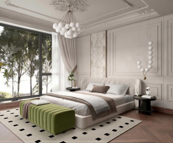 French Style Bedroom-ID:404097084