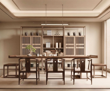 New Chinese Style Tea House-ID:421812068