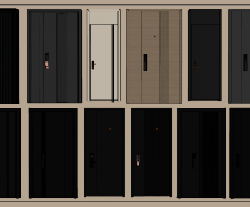 Modern Entrance Door-ID:912334922