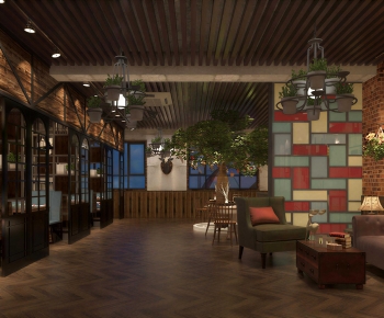Industrial Style Cafe-ID:678352123