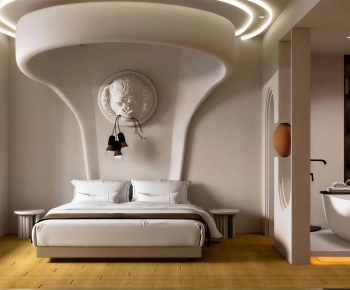 Wabi-sabi Style Guest Room-ID:755630029