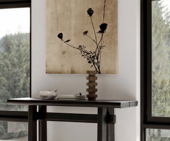 Wabi-sabi Style Console-ID:785038955