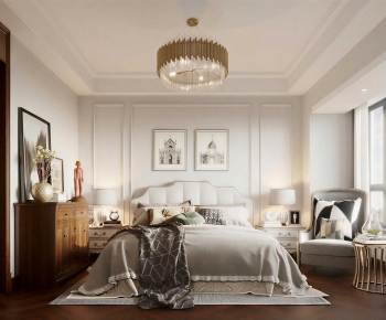 American Style Bedroom-ID:562676914