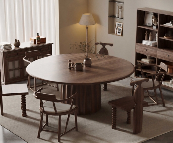 Modern Dining Table And Chairs-ID:337407111