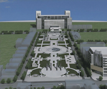 Modern Architectural Bird's-eye View Planning-ID:380536087