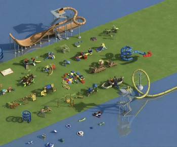 Modern Equipment For Children-ID:161860944