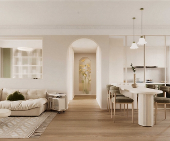 Modern A Living Room-ID:965584043