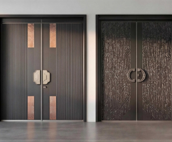 New Chinese Style Double Door-ID:585026984