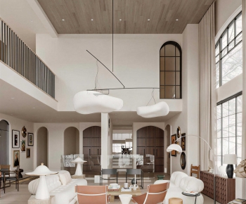 French Style A Living Room-ID:641072997