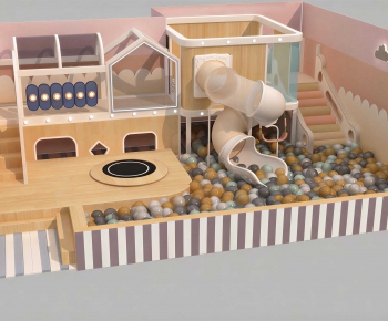 Modern Equipment For Children-ID:493776081