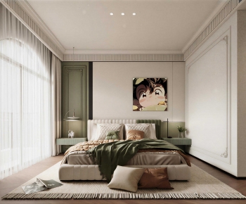 French Style Bedroom-ID:512509334