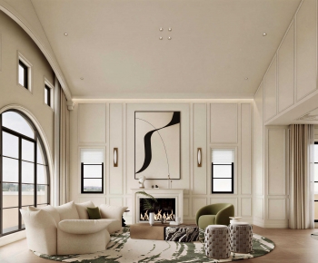 Modern A Living Room-ID:520138987