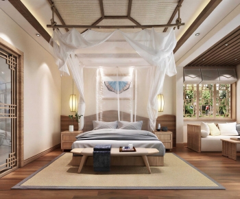 New Chinese Style Guest Room-ID:964744093