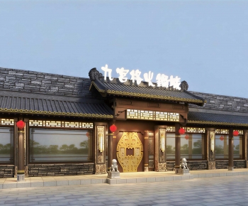 Chinese Style Facade Element-ID:297111037