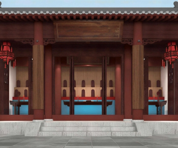 Chinese Style Facade Element-ID:267581949