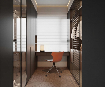 Modern Clothes Storage Area-ID:719794998