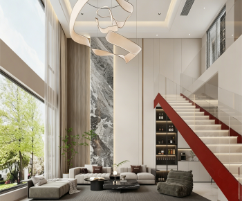 Modern A Living Room-ID:511466038