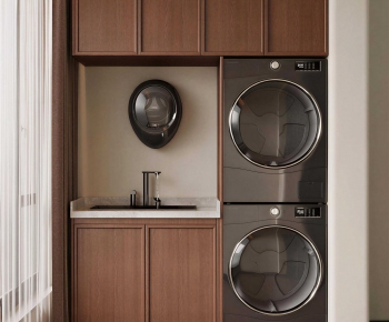 Modern Laundry Cabinet-ID:359631069
