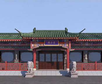 Chinese Style Facade Element-ID:210211041