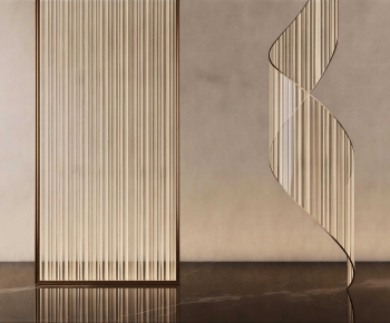 Modern Glass Screen Partition-ID:672290095