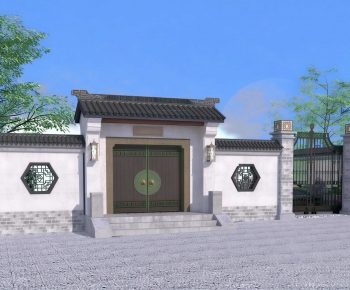 New Chinese Style Gate-ID:513192898