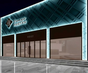 Modern Facade Element-ID:477730998