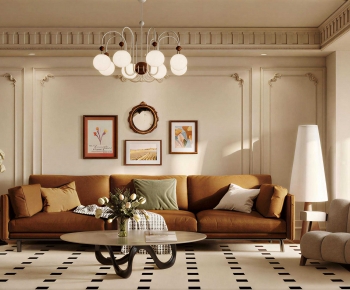 French Style A Living Room-ID:121335032