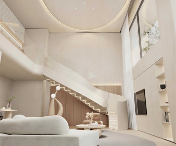 Modern A Living Room-ID:447376978