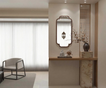 New Chinese Style Hallway-ID:375936996