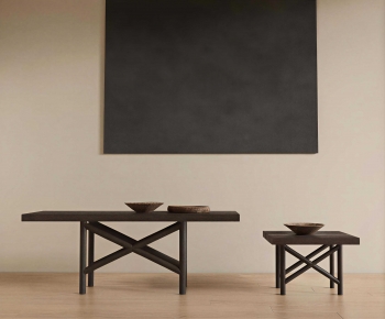 Wabi-sabi Style Coffee Table-ID:118956098