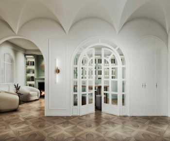 Simple European Style Hallway-ID:970139037