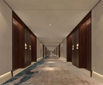 New Chinese Style Corridor-ID:355597975