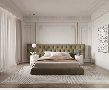 French Style Bedroom-ID:206684114