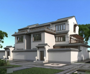 New Chinese Style Detached Villa-ID:148184066