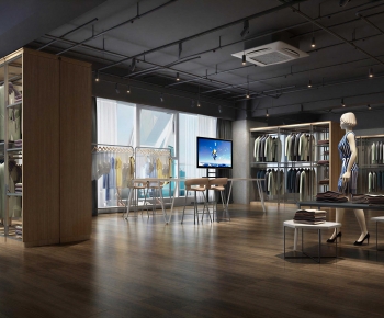 Industrial Style Clothing Store-ID:965750212