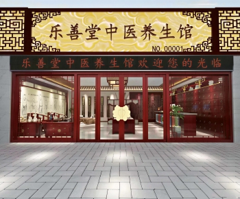 Chinese Style Facade Element-ID:138329989