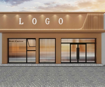 Modern Facade Element-ID:262084017