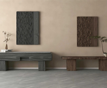 Wabi-sabi Style Console-ID:321603066