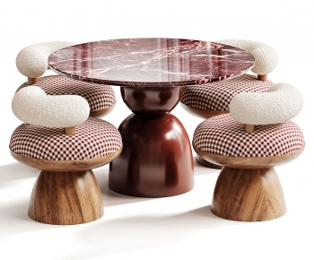 Modern Dining Table And Chairs-ID:843142995