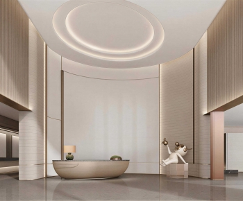 Modern Office Reception Desk-ID:927727947