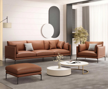 Modern A Living Room-ID:748855116