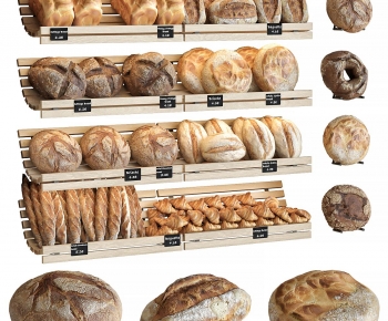 Modern Bread Cake-ID:345325956