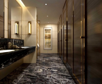 Modern Public Toilet-ID:679928069