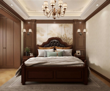 American Style Bedroom-ID:954576977