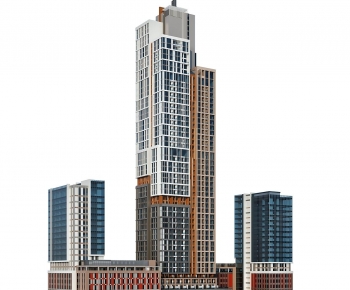 Modern Appearance Of Commercial Building-ID:325778961