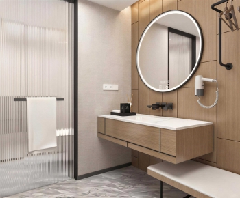Modern Bathroom Cabinet-ID:171124947