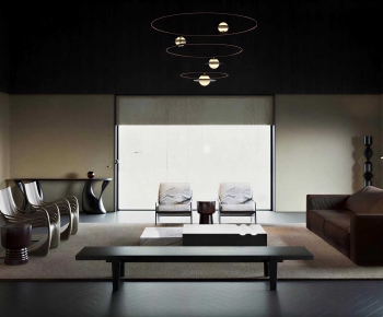 Wabi-sabi Style A Living Room-ID:183068042